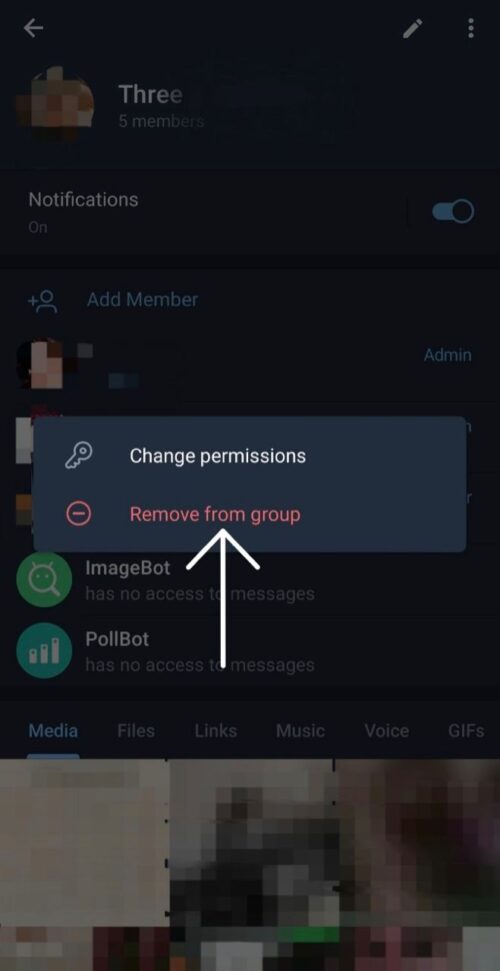 How To Remove A Bot From Telegram Group